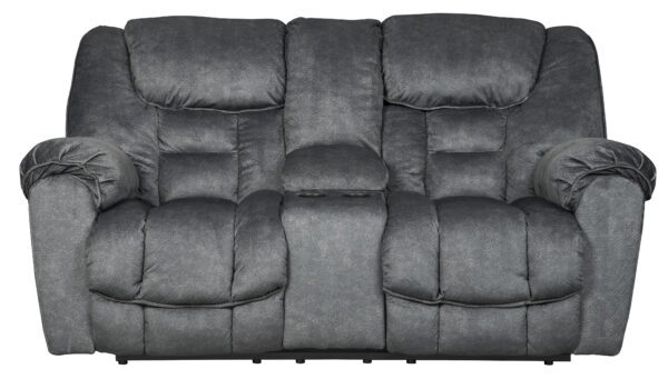 Capehorn Granite Reclining Loveseat - Image 2