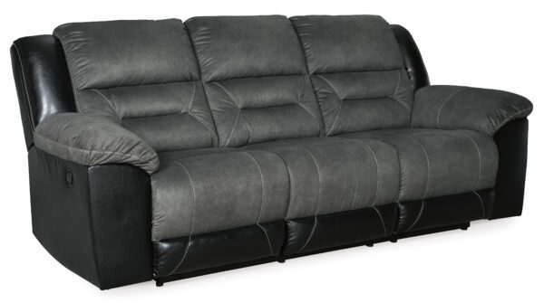 Earhart Slate Reclining Sofa - Image 2