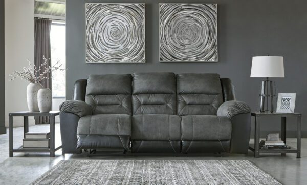 Earhart Slate Reclining Sofa