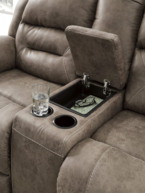 Stoneland Reclining Loveseat - Image 3