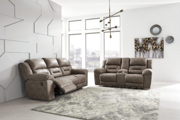 Stoneland Reclining Loveseat - Image 5