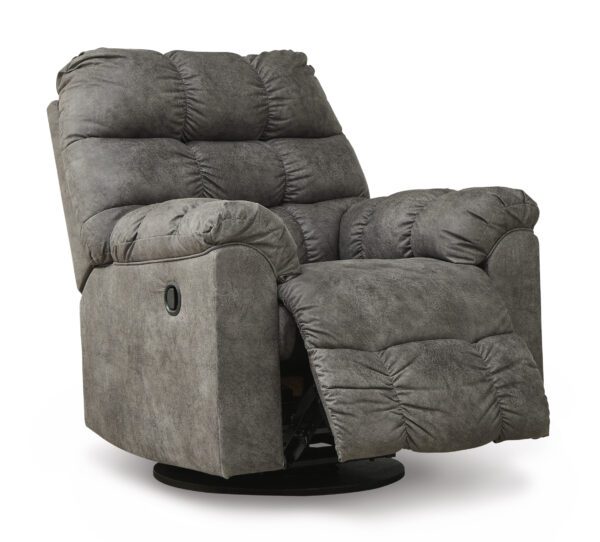 Derwin Concrete Swivel Glider Recliner - Image 2