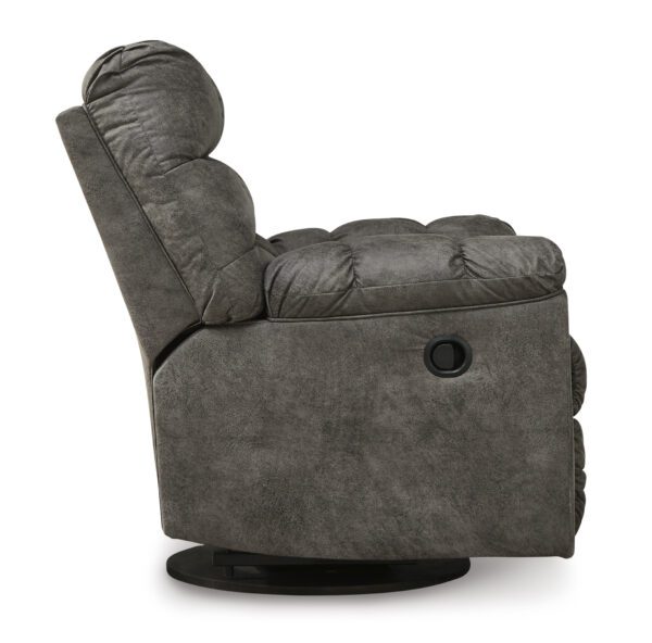 Derwin Concrete Swivel Glider Recliner - Image 4