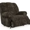 Chocolate Stationary Recliner - Image 4