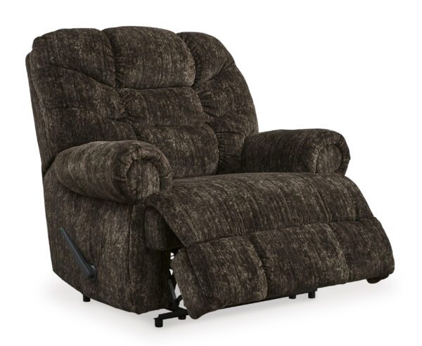 Chocolate Stationary Recliner - Image 4