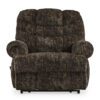 Chocolate Stationary Recliner - Image 2