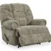 Taupe Stationary Recliner - Image 4