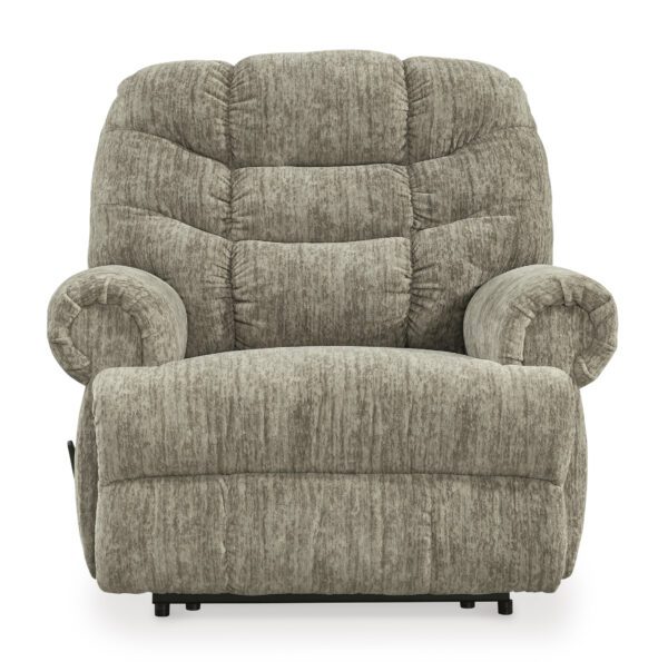 Taupe Stationary Recliner - Image 2