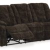 Soundwave Reclining Sofa with Drop Down Table - Image 3