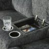 Martinglenn Power Reclining Loveseat with Console - Image 2
