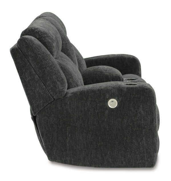 Martinglenn Power Reclining Loveseat with Console - Image 6