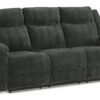 Martinglenn Power Reclining Sofa with Drop Down Table - Image 3