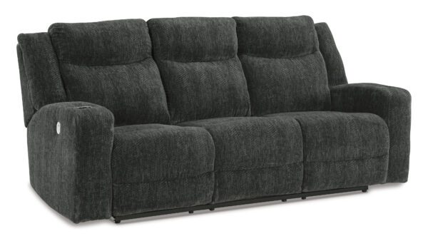 Martinglenn Power Reclining Sofa with Drop Down Table - Image 3