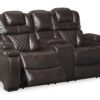 Warnerton Power Reclining Loveseat with Console - Image 2