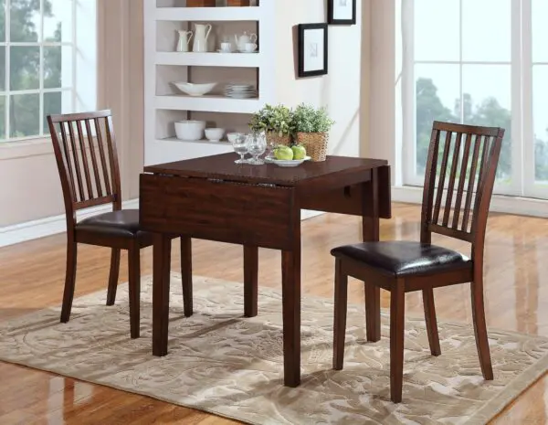 Espresso Drop-Leaf Dining Set