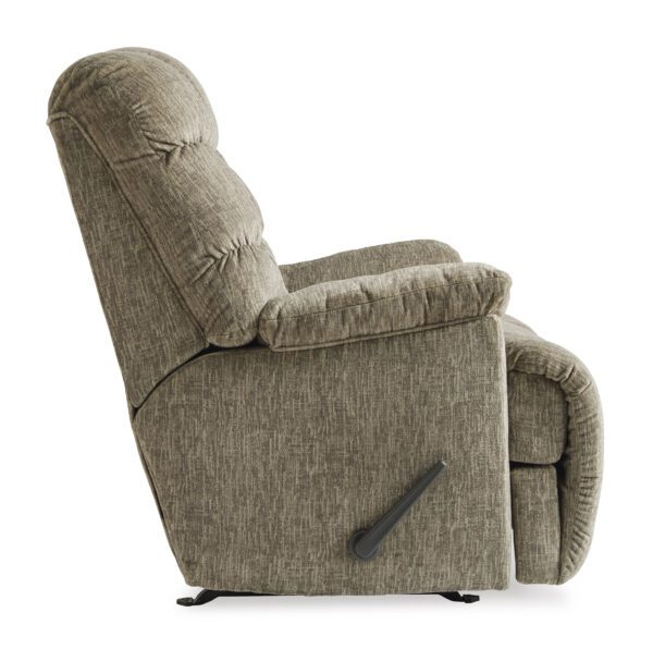 Bridgtrail Taupe Recliner - Image 4