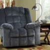 Ludden Blue Recliner
