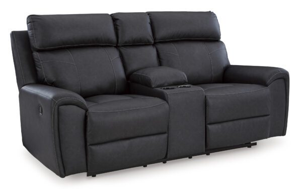 Montacute Reclining Loveseat w/ Center Console - Image 3