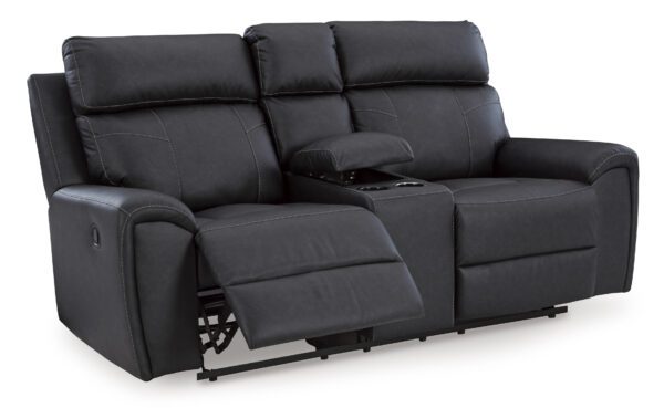 Montacute Reclining Loveseat w/ Center Console - Image 4