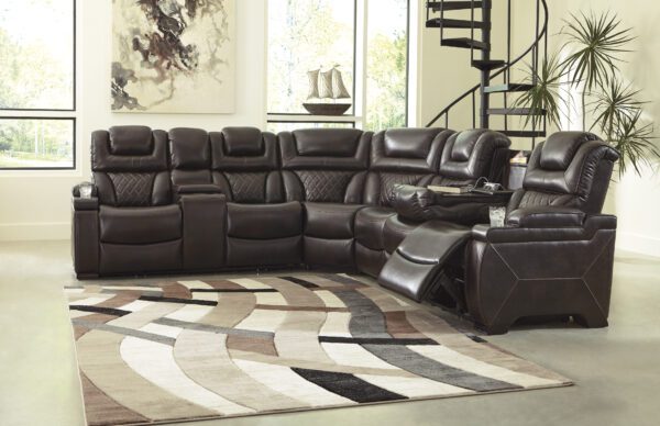 Warnerton 3-Piece Power Reclining Sectional