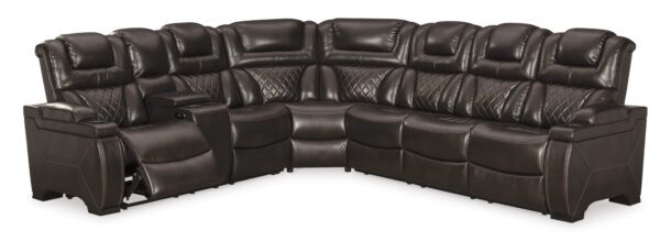 Warnerton 3-Piece Power Reclining Sectional - Image 2