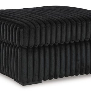 Midnight Oversized Accent Ottoman