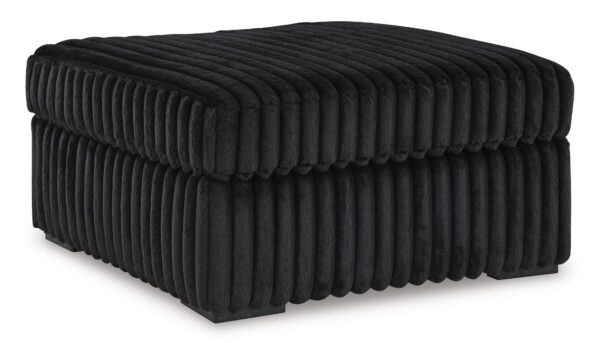 Midnight Oversized Accent Ottoman