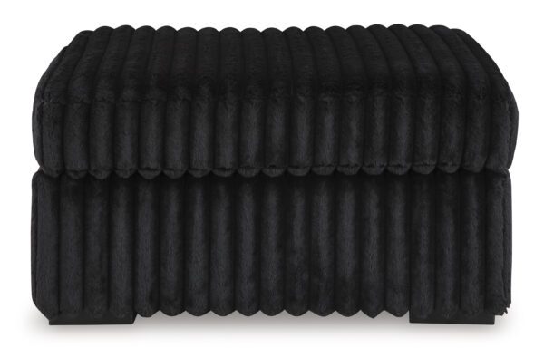 Midnight Oversized Accent Ottoman - Image 2