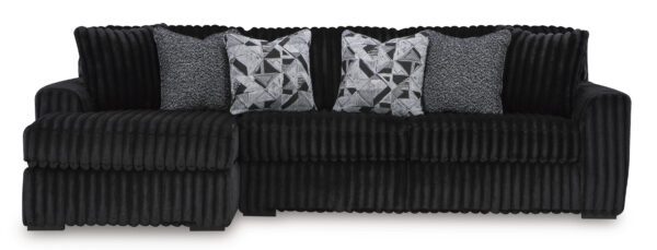 Midnight 2-Piece Sectional Sofa with Chaise - Image 2