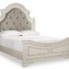 Realyn Queen Upholstered Panel Bed