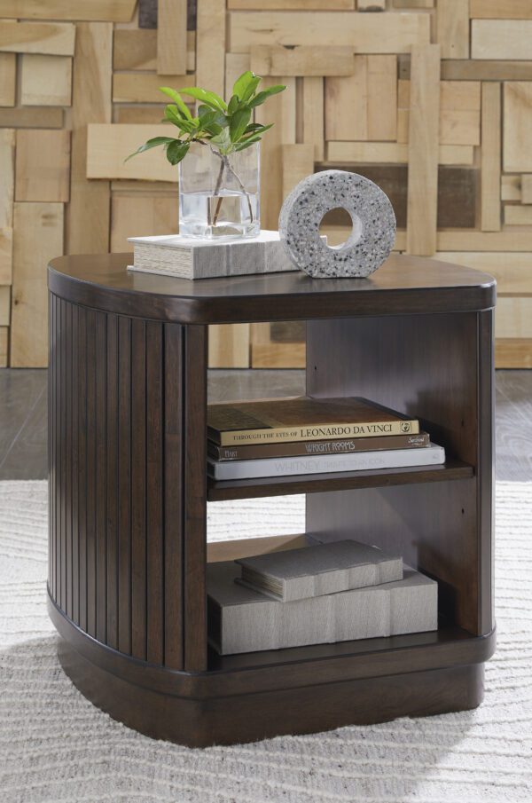 Korestone Square End Table