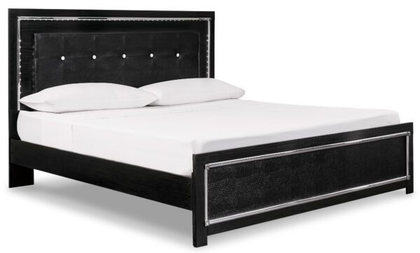 Kaydell King Upholstered Panel Bed - Image 2