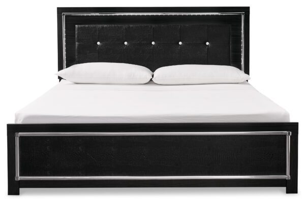 Kaydell King Upholstered Panel Bed - Image 4