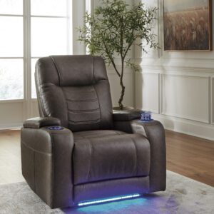 Schooner Rocks Umber Power Recliner