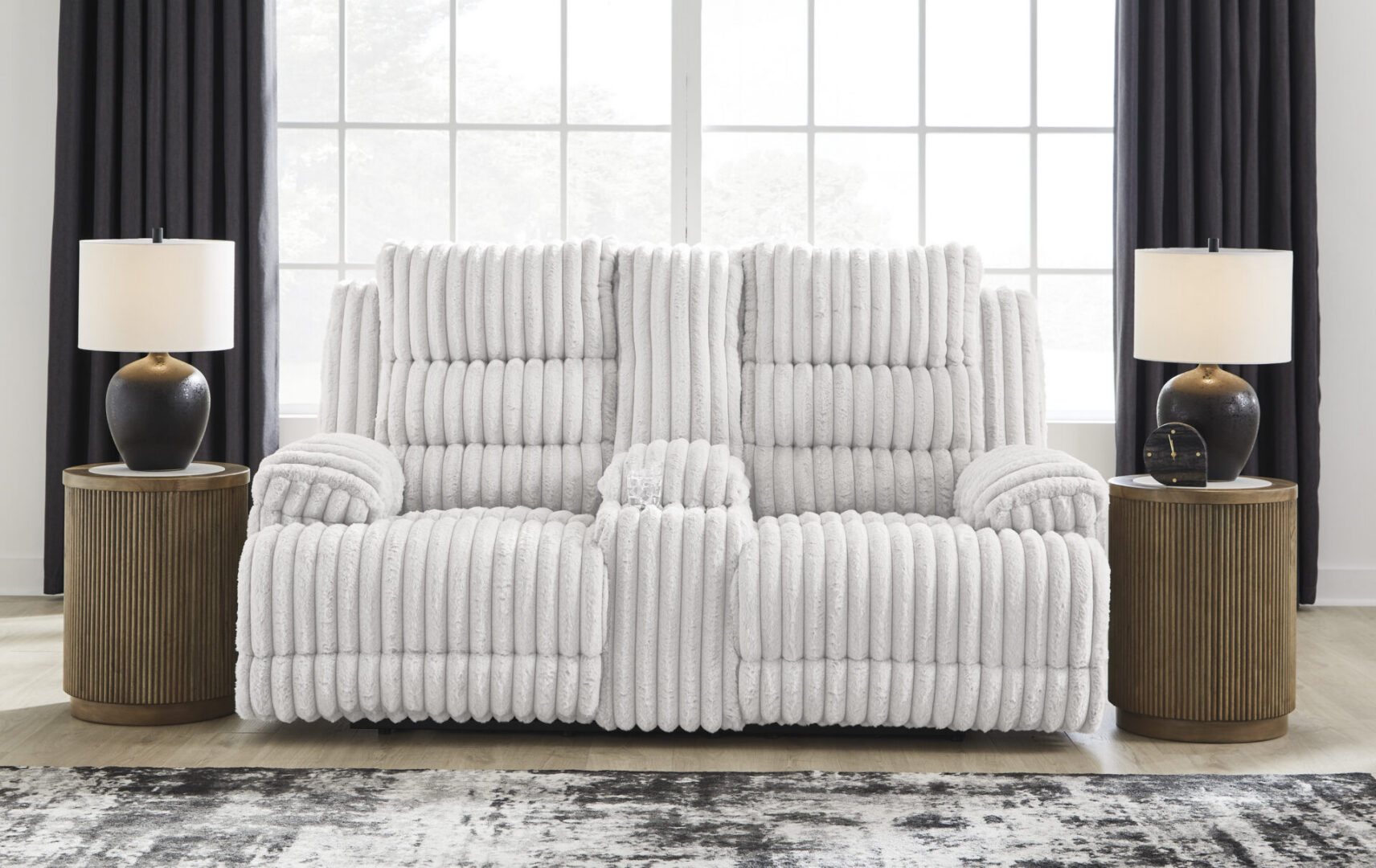 Rhine Falls Alloy Power Reclining Loveseat