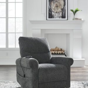 Aureta Charcoal Power Lift Recliner