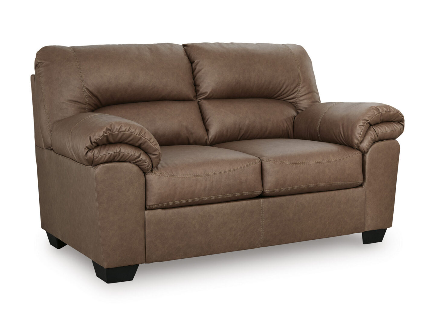 WillowBend Caramel Sofa and Loveseat - Image 5