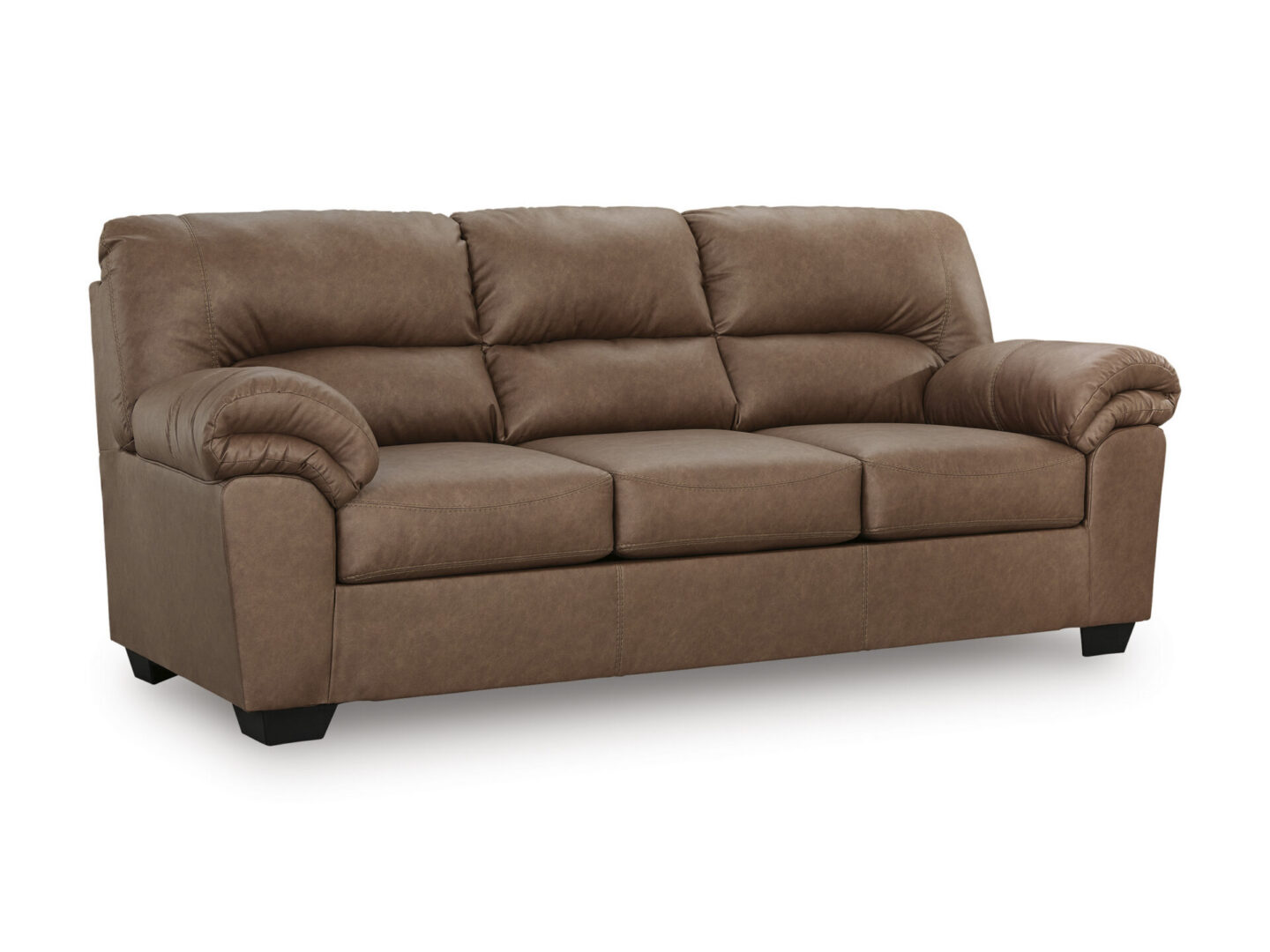WillowBend Caramel Sofa - Image 2