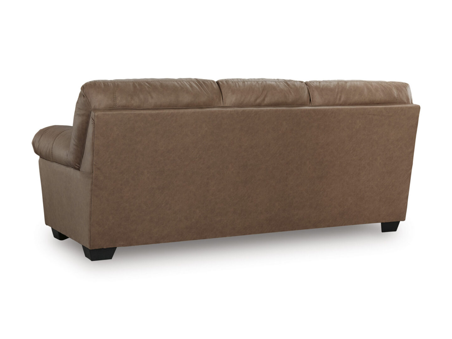 WillowBend Caramel Sofa - Image 4