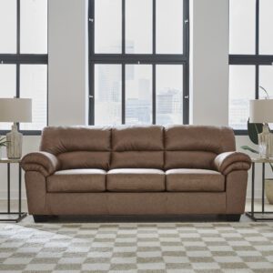 WillowBend Caramel Sofa