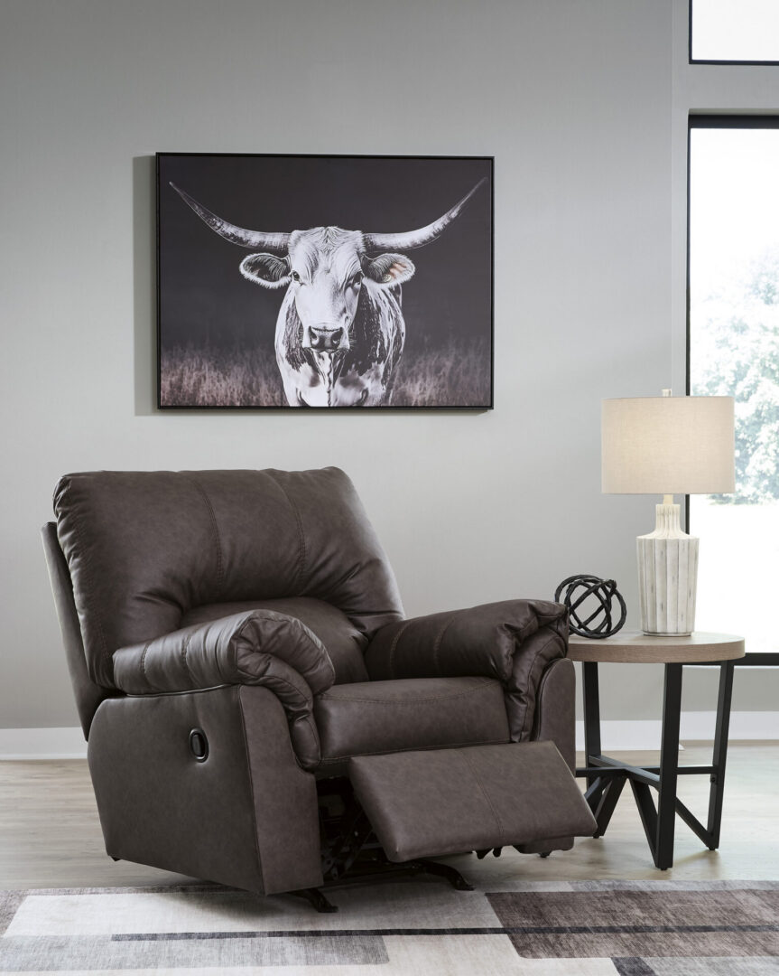 WillowBend Umber Rocker Recliner - Image 2