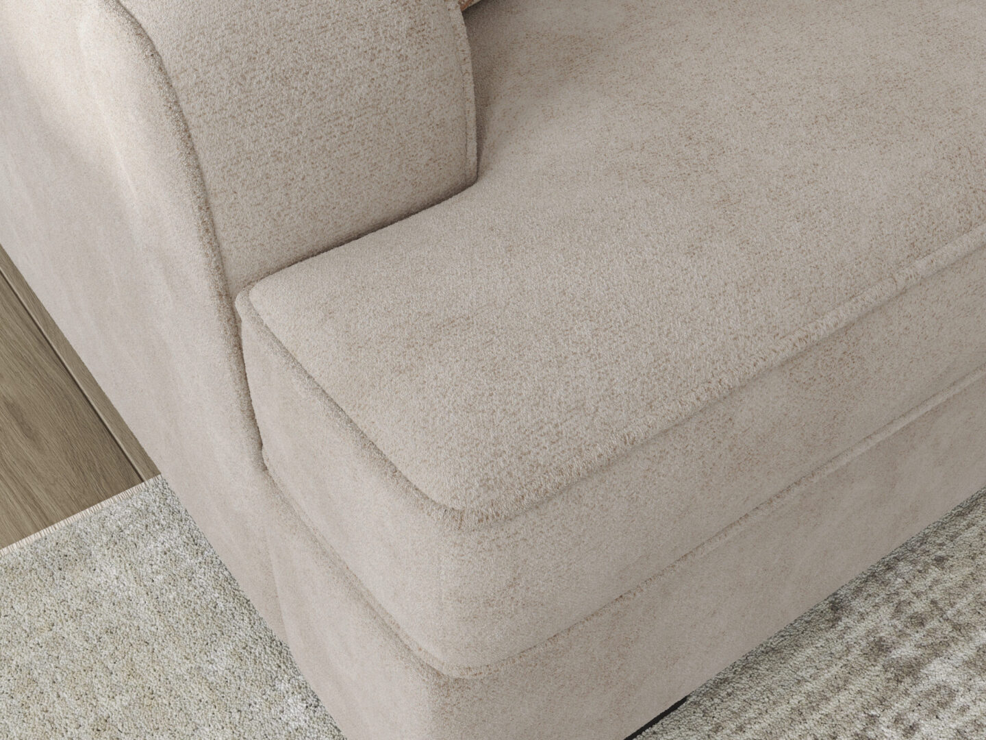 High Profile Loveseat - Image 5